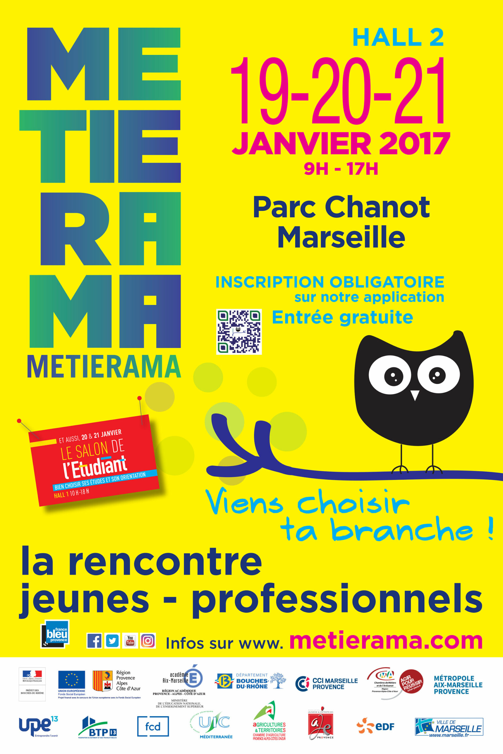 Retrouvez le CFA des Métiers du Spectacle au salon Métiérama 2017