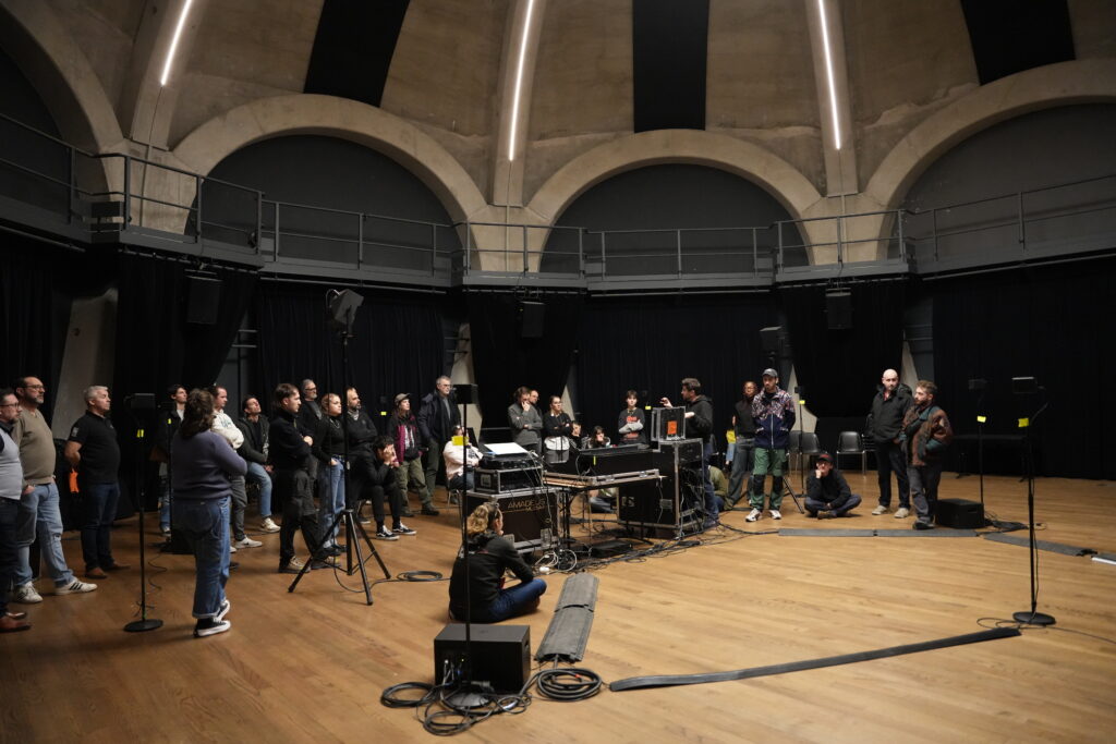 Module écoute des apprentis régisseurs son/vidéo / ©Nadia L - ISTS